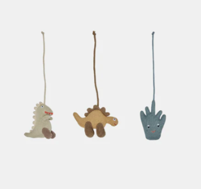 OYOY Living Design Mini Dino aktivointilelut 3kp/pkt, tilaustuote