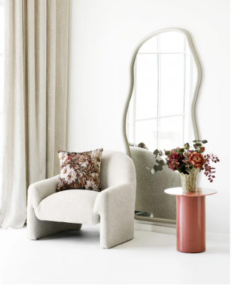 House Nordic Zahara lounge tuoli, beige