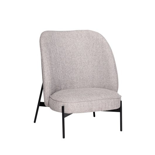 Hübsch Area light grey lounge chair