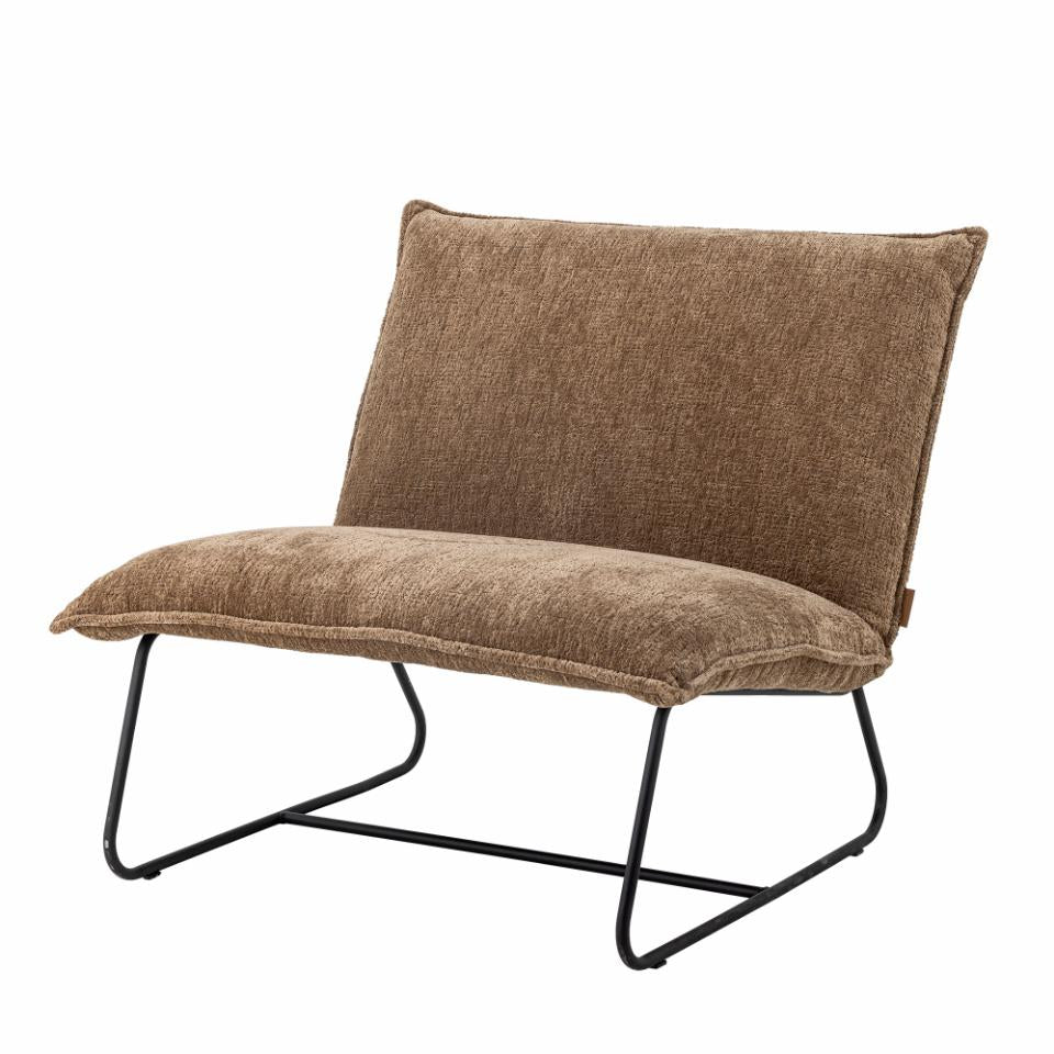 Bloomingville Cape lounge chair brown 