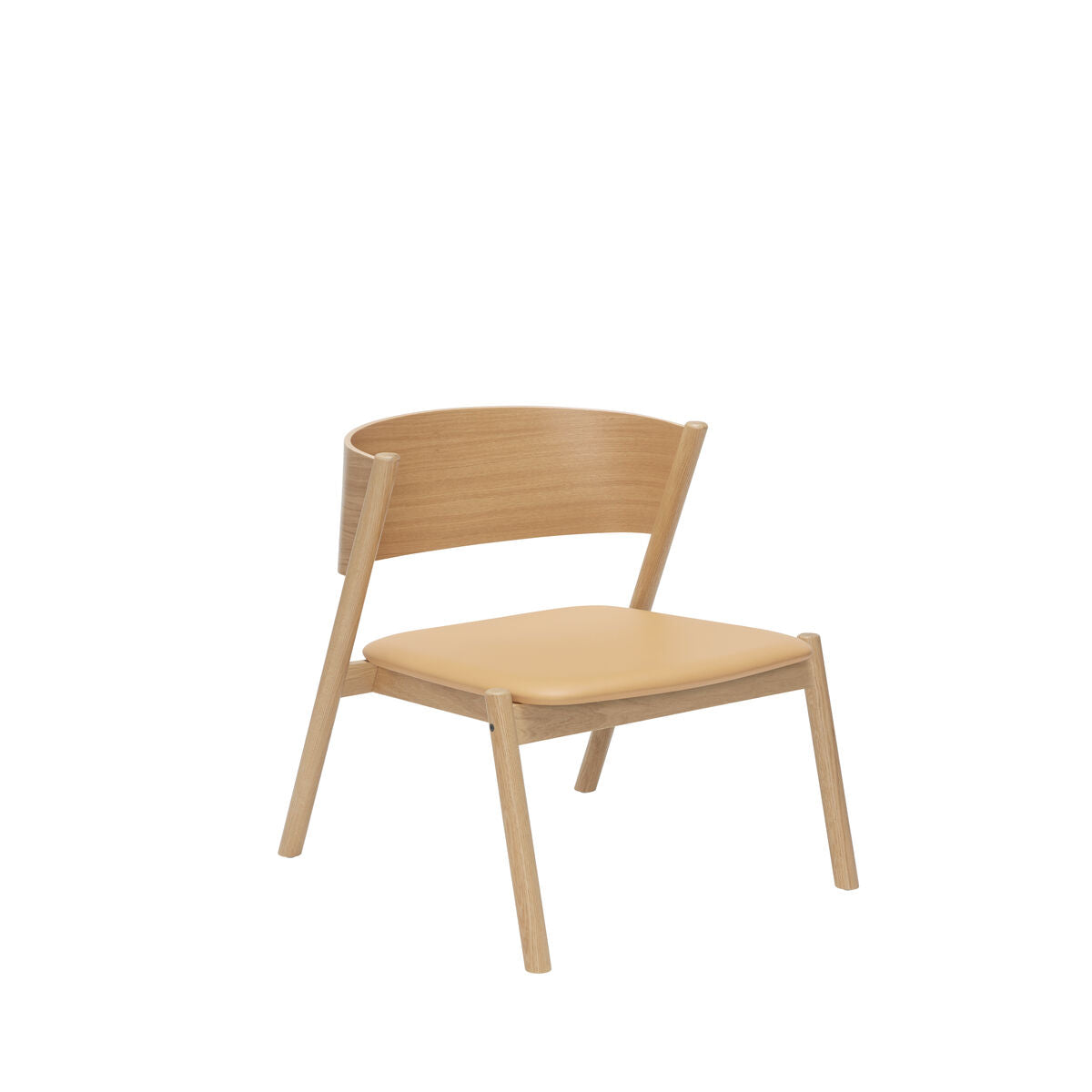Hübsch Oblique lounge tuoli, tilaustuote