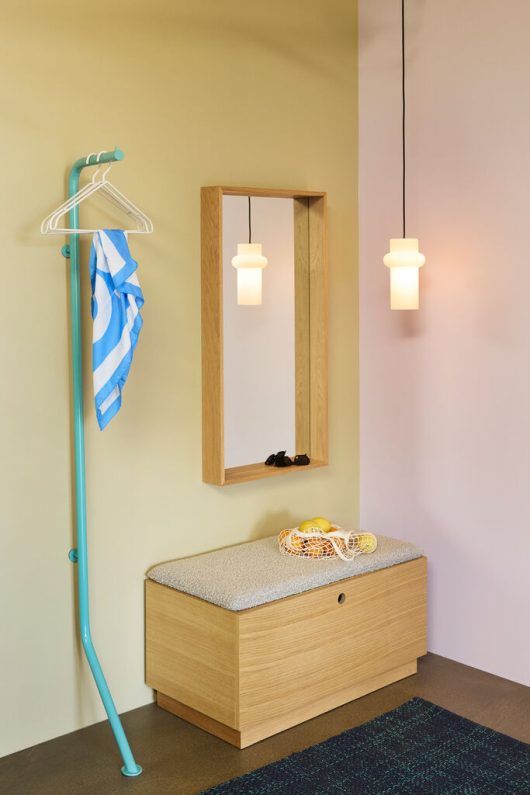 Hübsch Pilule lamp, flush matte white
