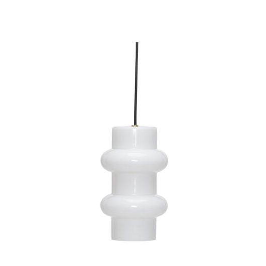 Hübsch Pilule double shiny white lamp
