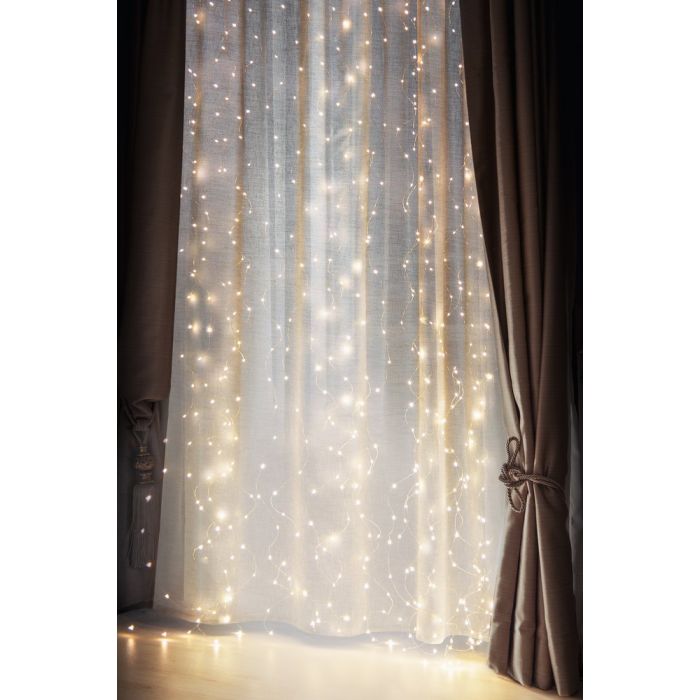 Finnlumor valoverho hurrikaani 560 microled 20x2,8m